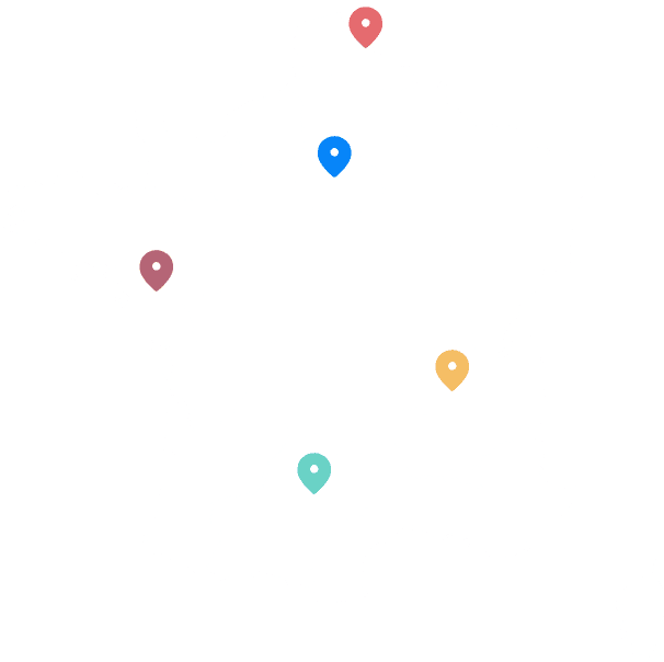 Nos agences MyReport sur la carte de France